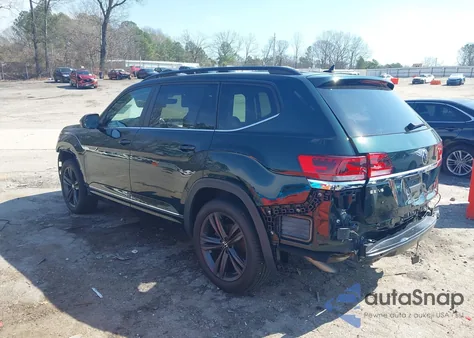 2021 Volkswagen Atlas 3.6L V6 Se W/Technology R-Line из США, поврежденный, VIN 1V2PR2CA3MC588791